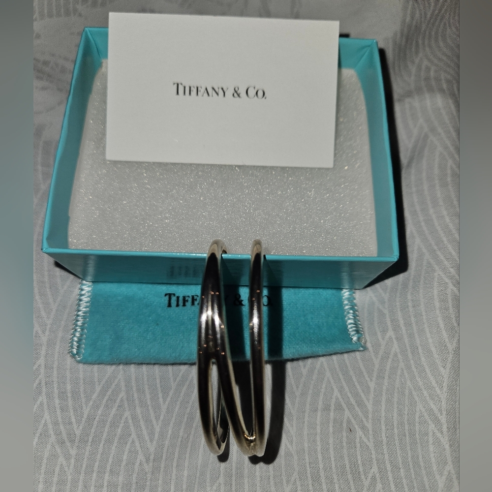 Tiffany & Co. Silver Bangle Bracelet.